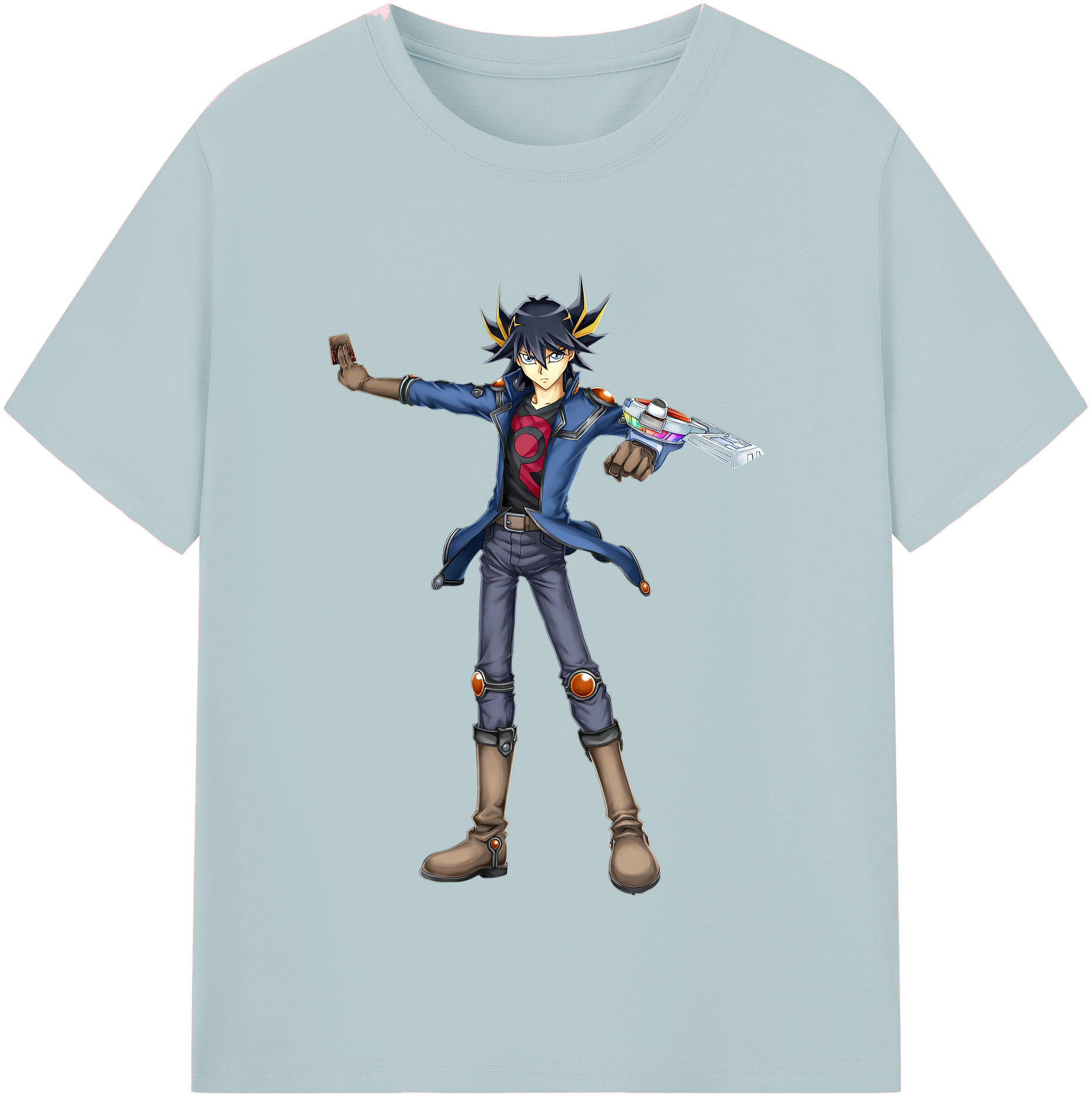 （画像用） 遊☆戯☆王 Yu-Gi-Oh! 綿100％半袖Tシャツ（フロントプリント）